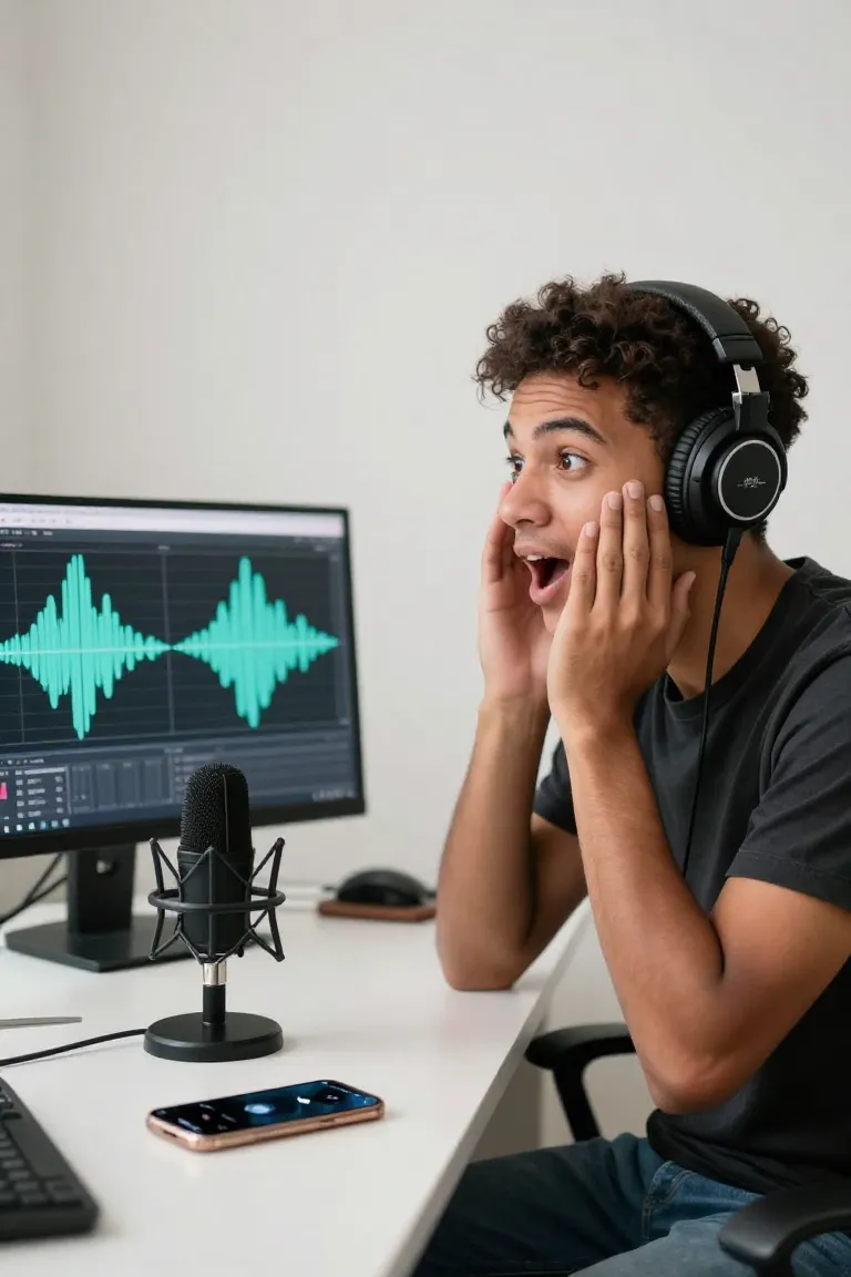 Clonar Voz com IA em PT-BR - Depois