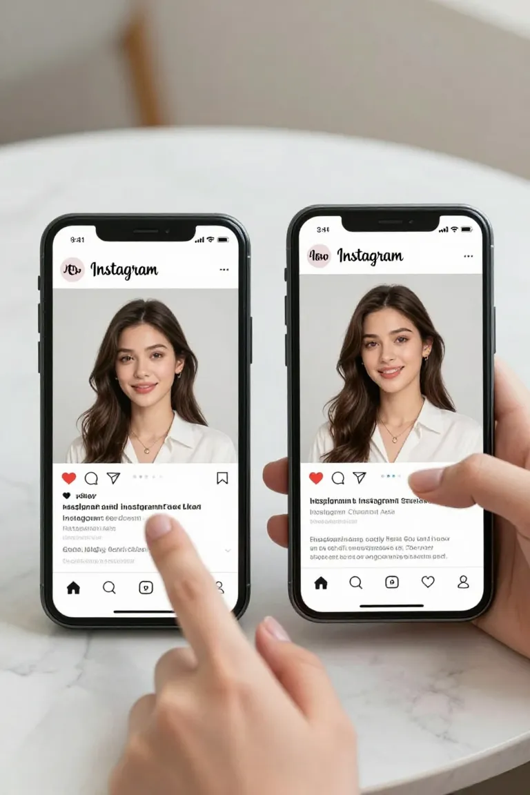 anúncio no instagram — exemplo criado na Influenciador IA