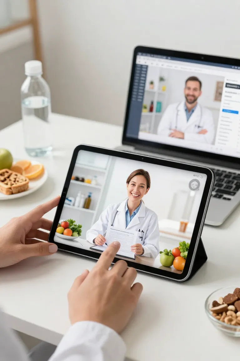 anuncio nutricionista — exemplo criado na Influenciador IA