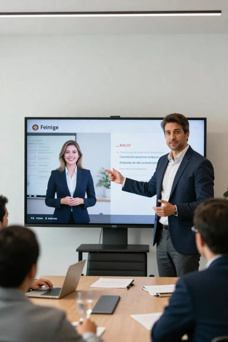 anuncio profissional — exemplo criado na Influenciador IA