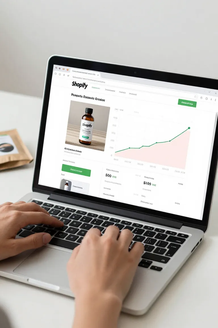anuncios de produtos — exemplo criado na Influenciador IA