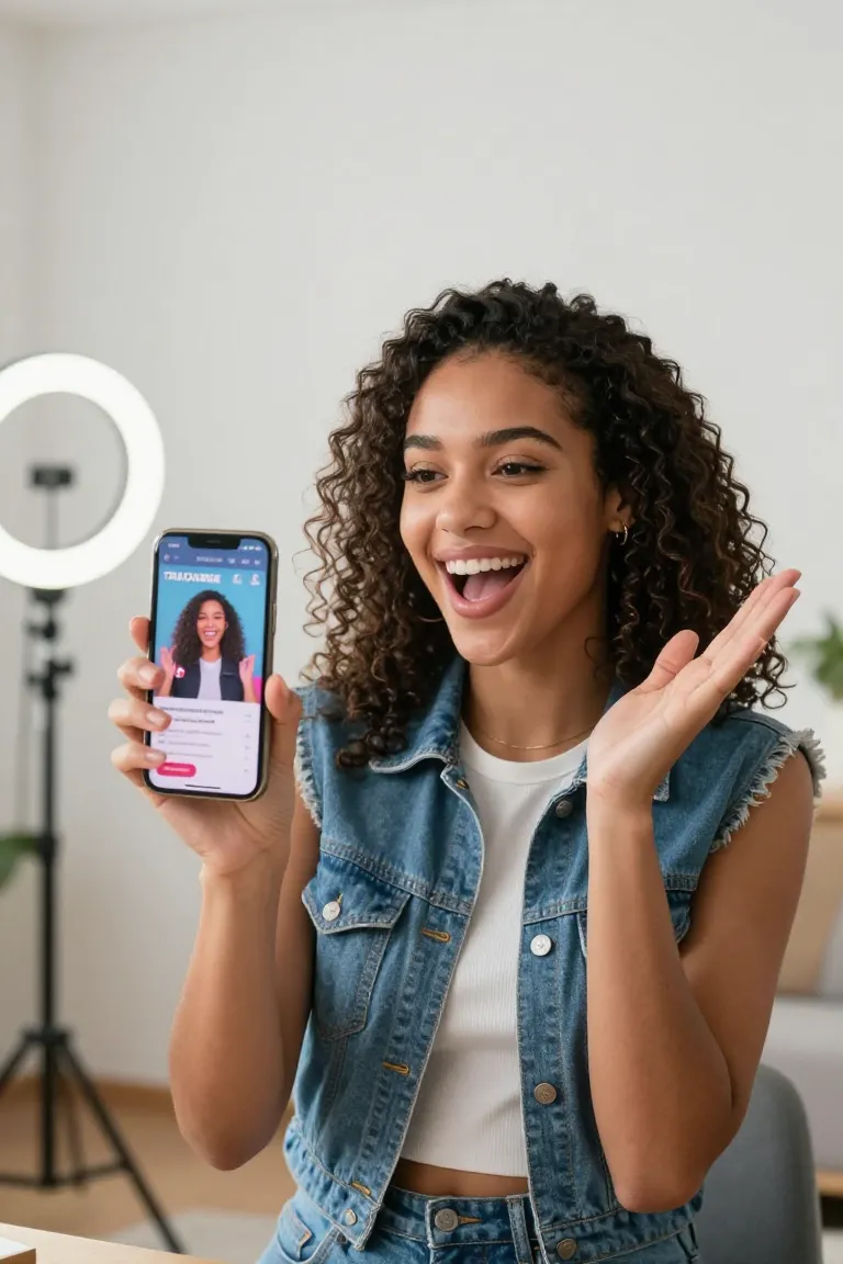 TikTok Ads: Criativos em Vídeo com IA - Depois
