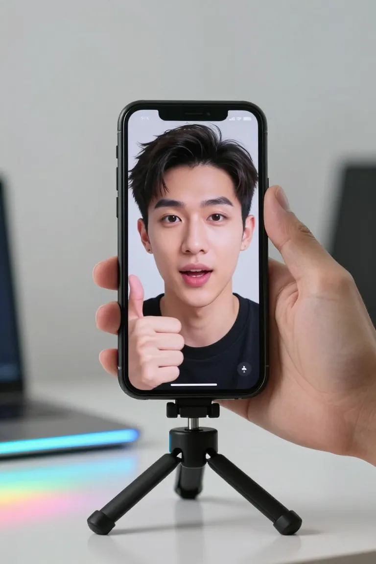 avatar para tiktok — exemplo criado na Influenciador IA