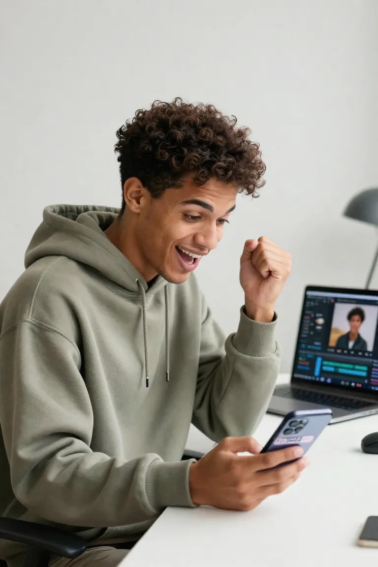 Avatar para TikTok: Conteúdo Diário - Depois