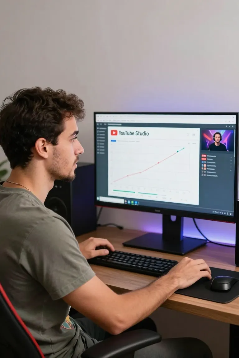 Criar Avatar para YouTube Sem Câmera - Depois