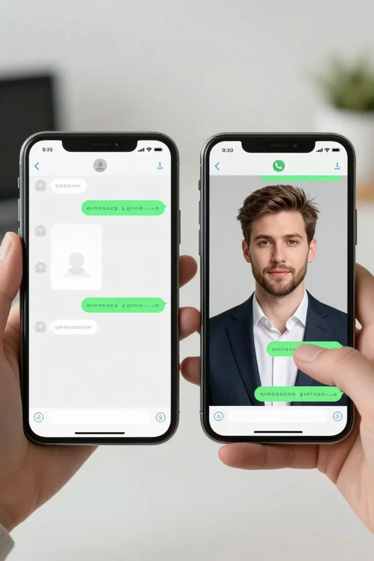 Avatar para WhatsApp Personalizado - Depois