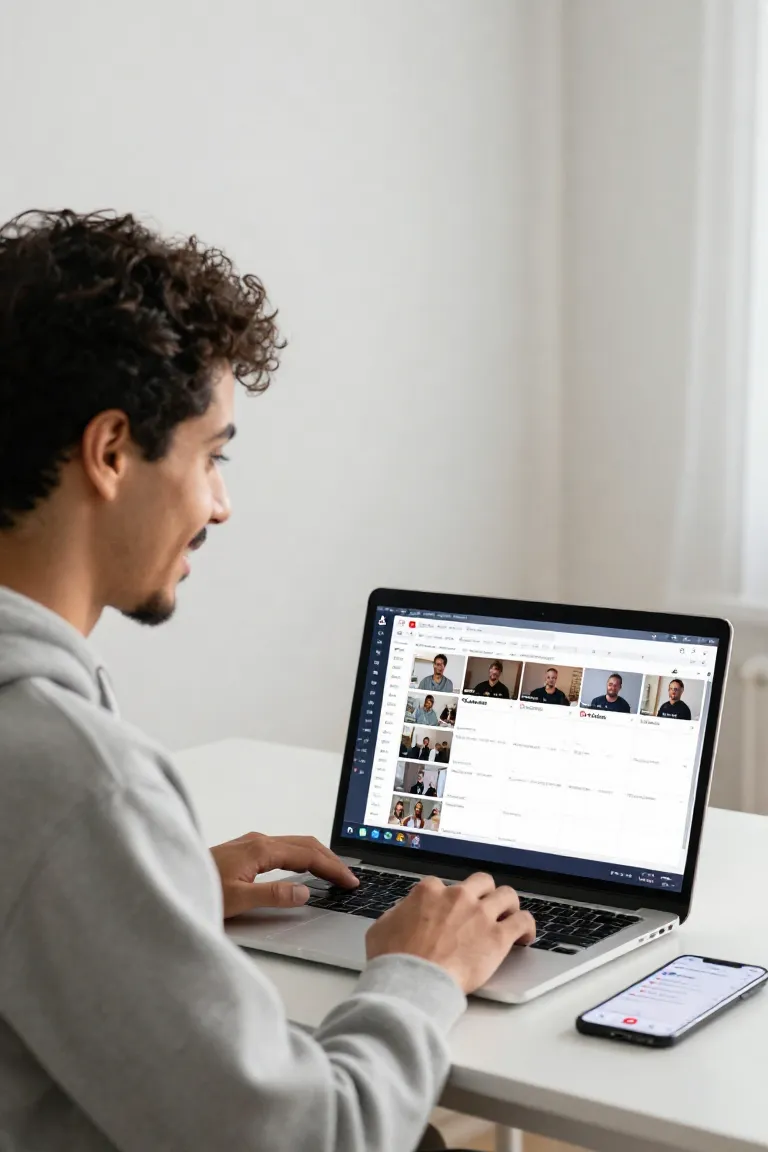 criar conteudo automatico — exemplo criado na Influenciador IA