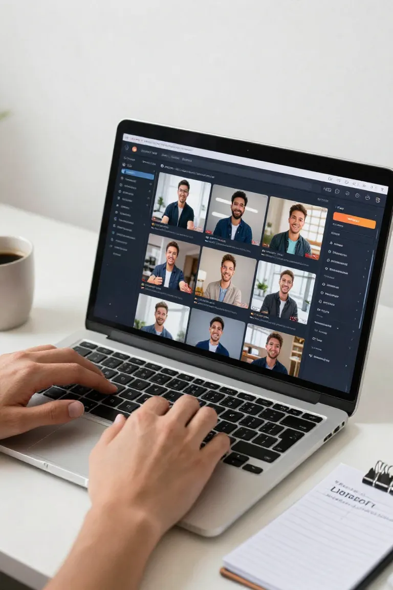 ia para marketing digital — exemplo criado na Influenciador IA