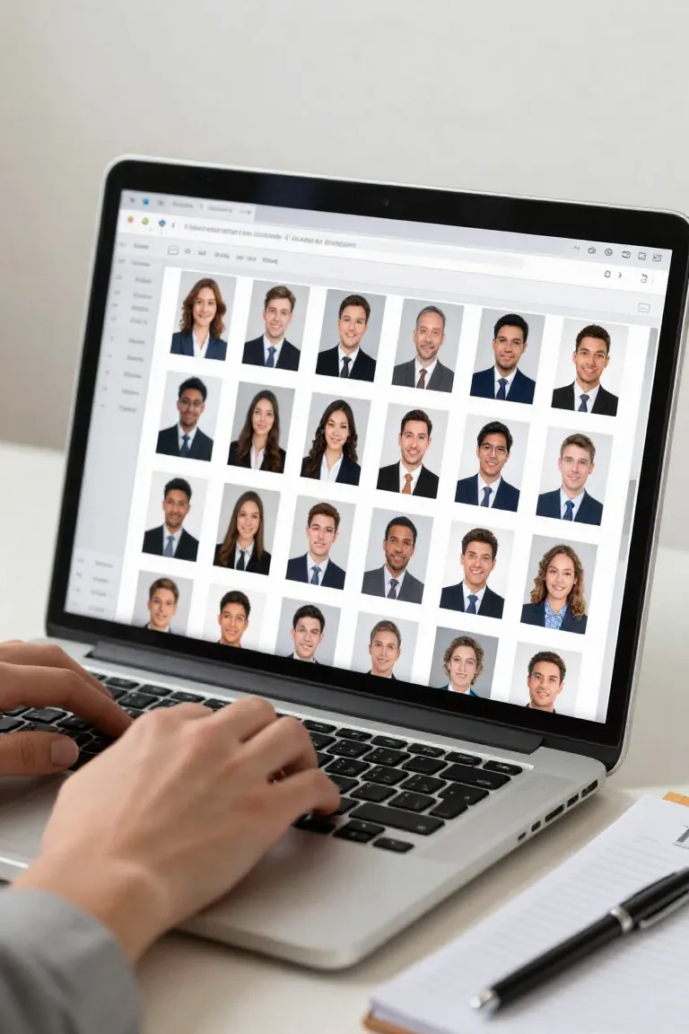Foto de Perfil Corporativo com IA - Depois