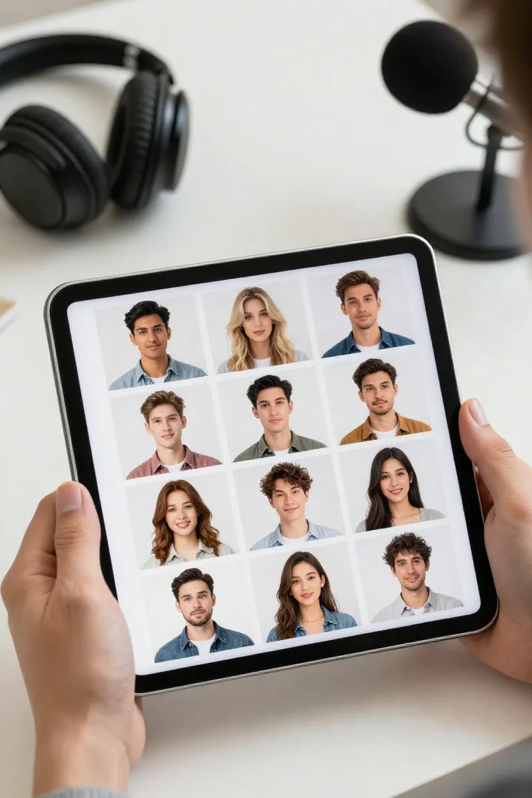 Criar Avatar IA Realista e Único - Depois