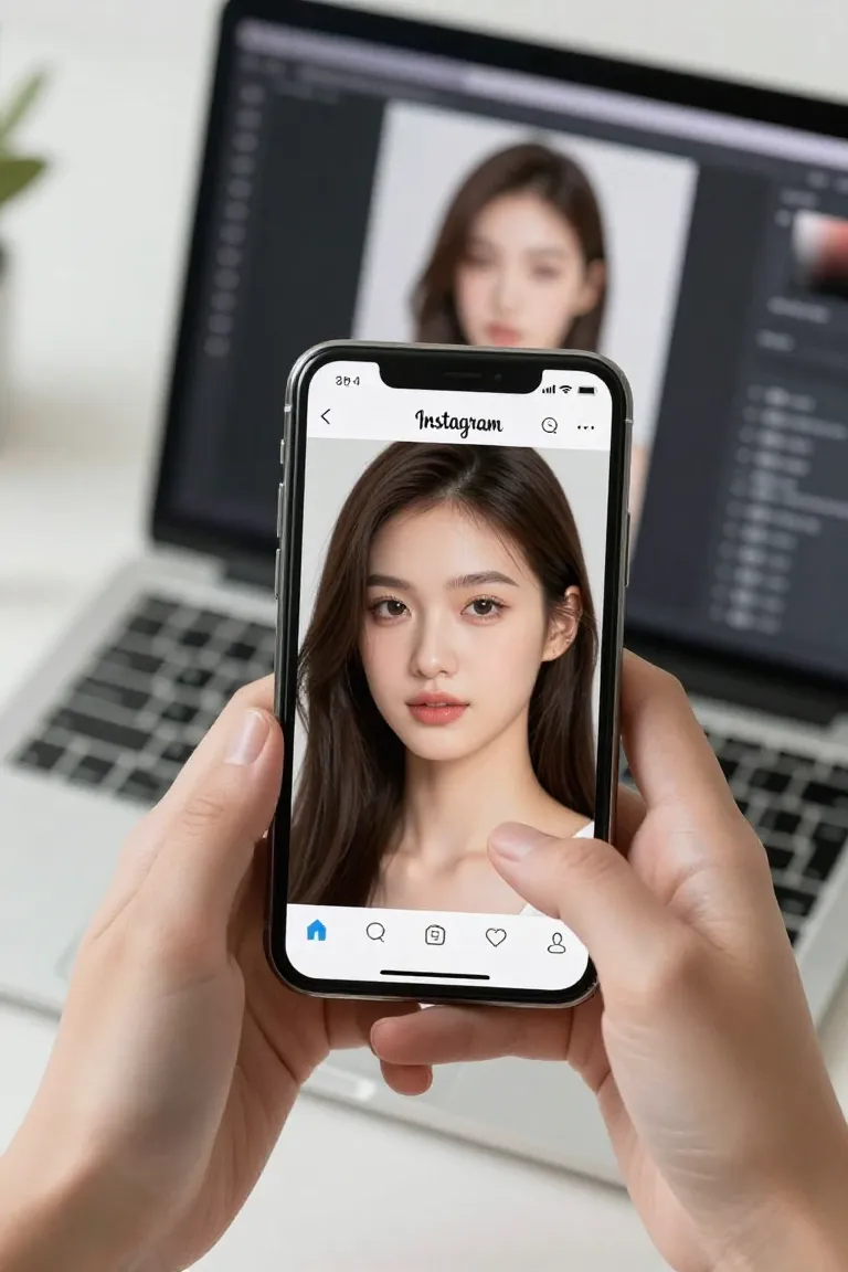 Foto IA Instagram: Feed Profissional - Depois