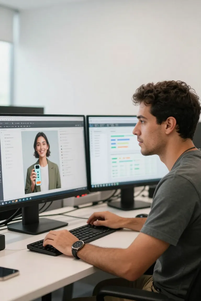 Influenciador IA - Hero Image