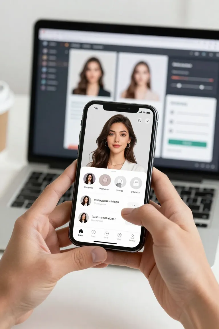 Criar Influencer com IA - Depois