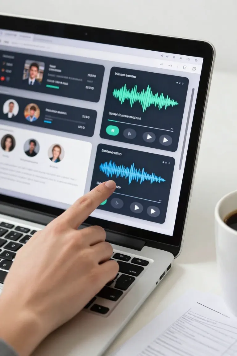 narrador ia — exemplo criado na Influenciador IA
