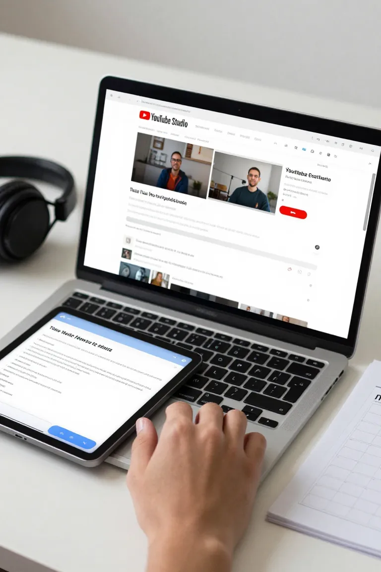 voz para vídeos de youtube — exemplo criado na Influenciador IA