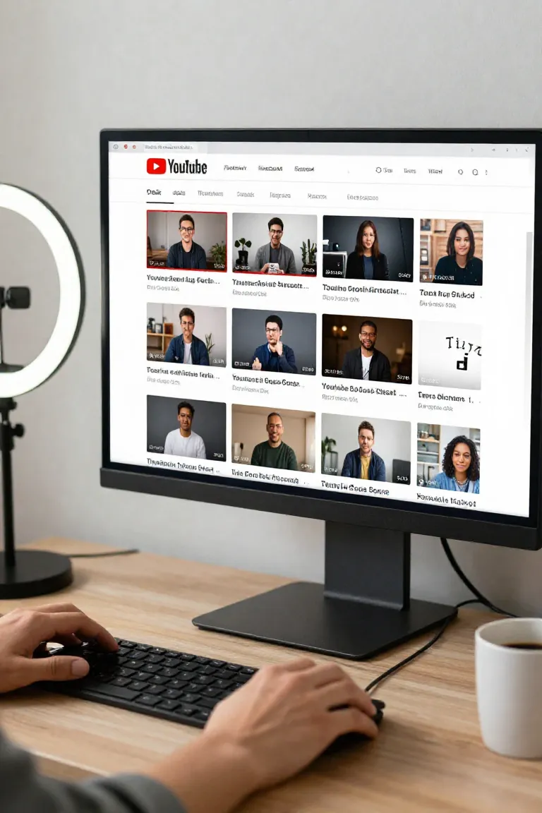 Como Criar um Podcast no YouTube com IA - Depois