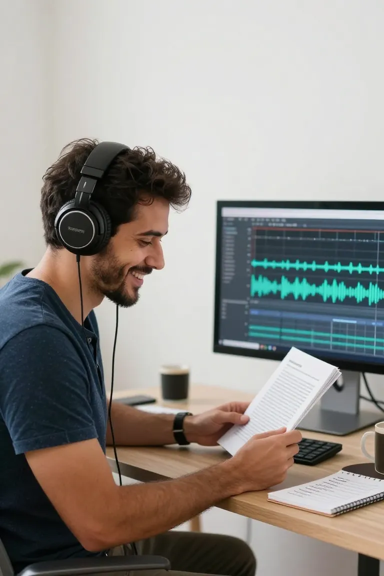 Transformar Texto em Podcast com IA - Depois