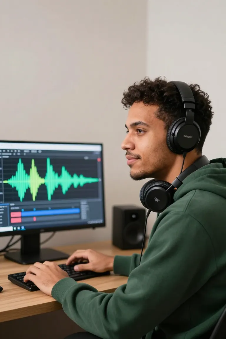 Vinheta para Podcast: Crie com IA - Depois