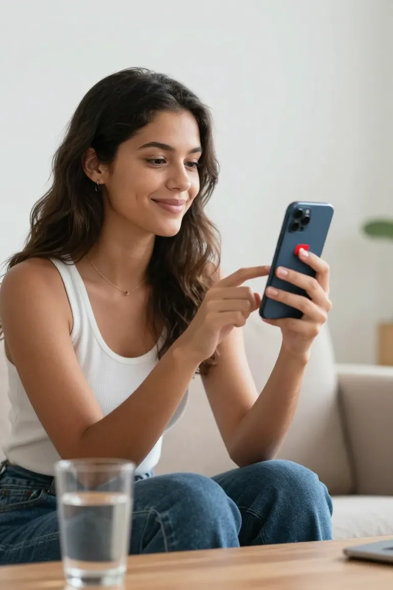 como fazer shorts no youtube pelo celular — exemplo criado na Influenciador IA