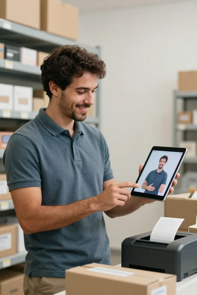 vídeo para e commerce — exemplo criado na Influenciador IA