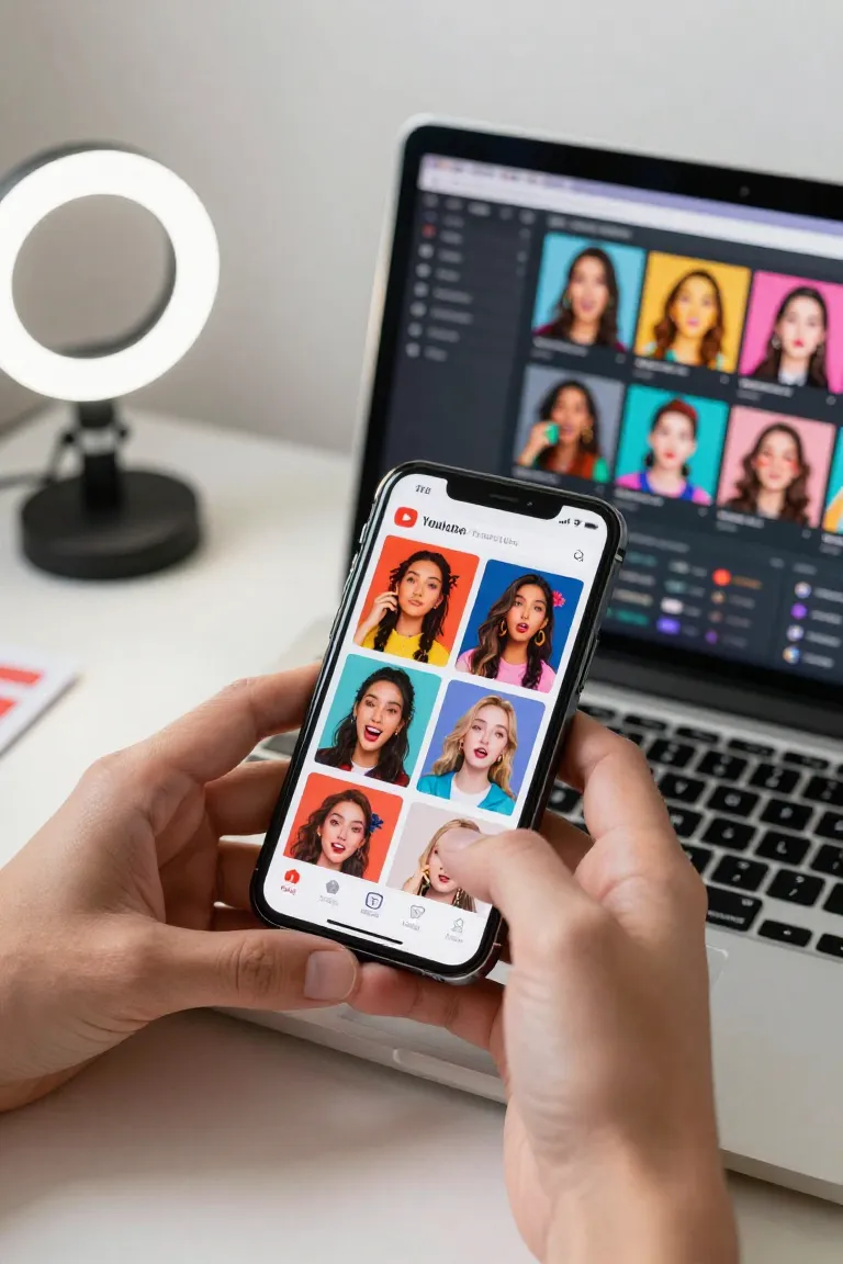 Criar Thumbnail com IA - Depois