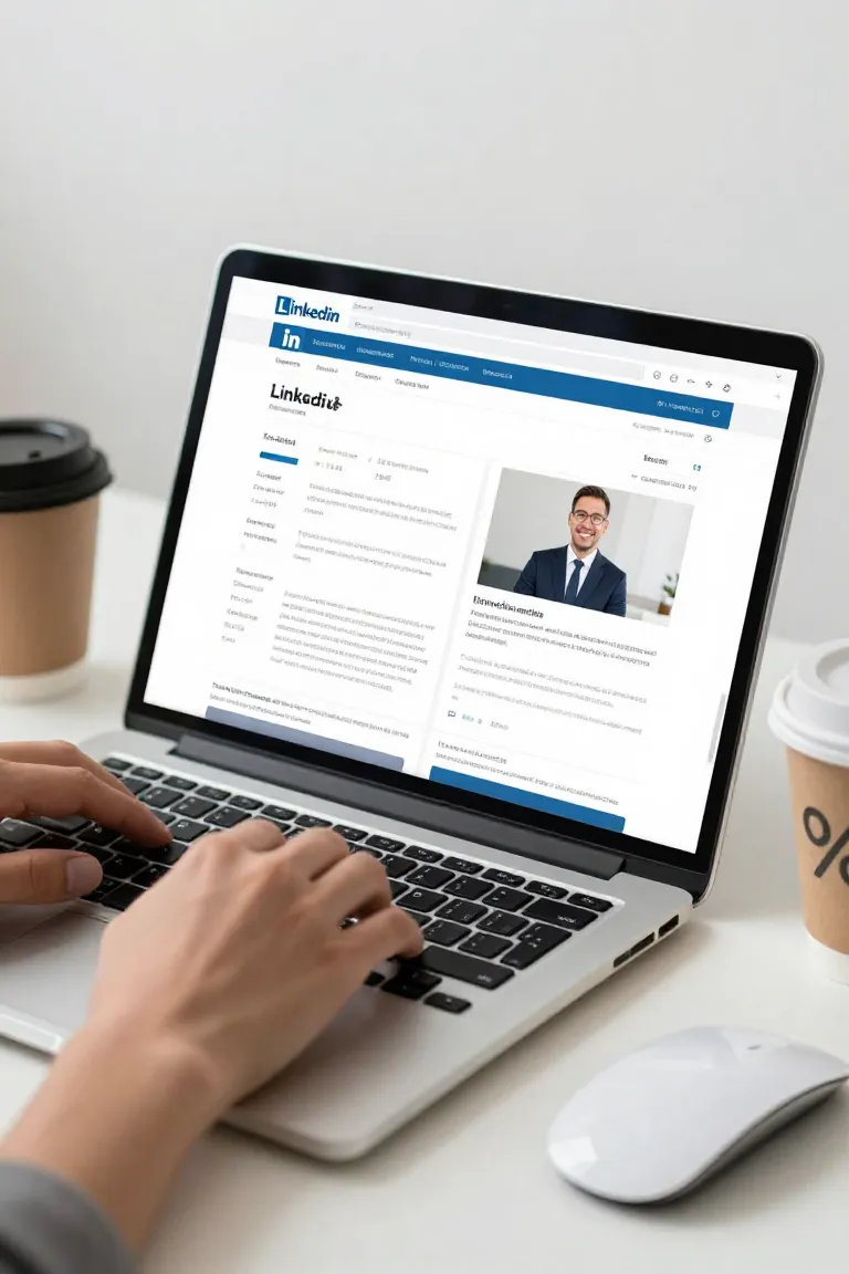Thumbnail LinkedIn: Autoridade Visual - Depois