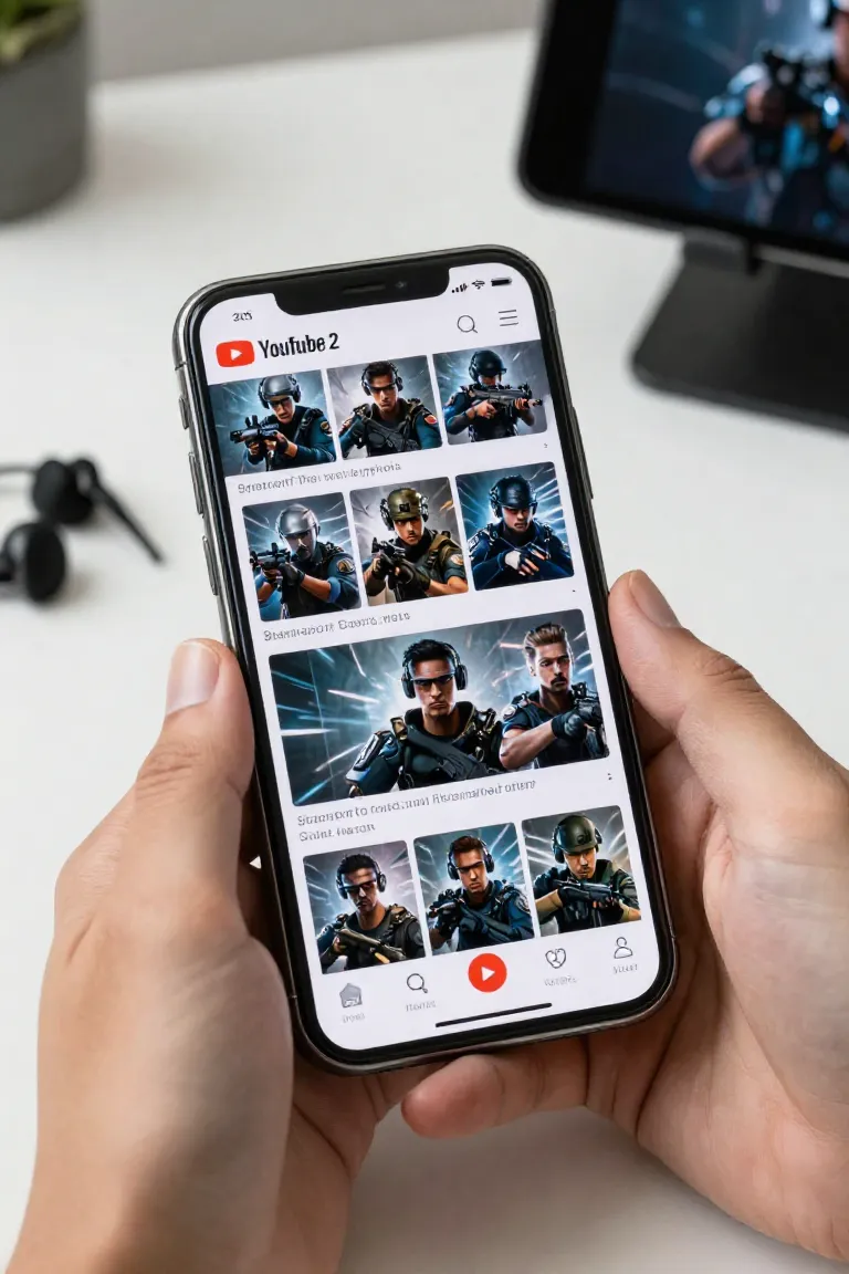 thumbnail standoff 2 — exemplo criado na Influenciador IA