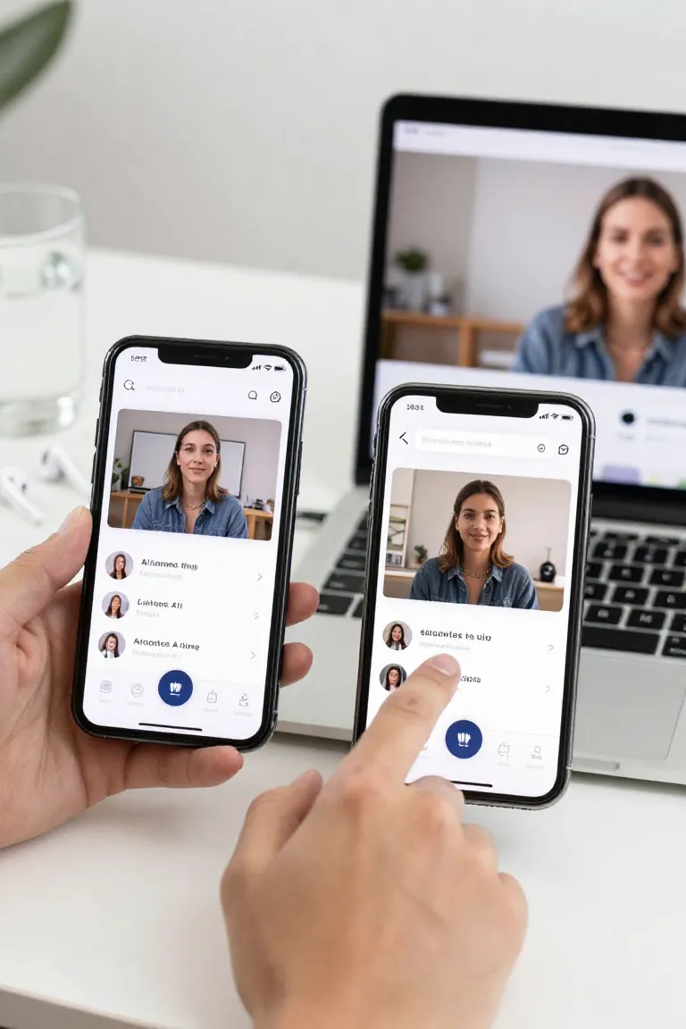 Aplicativo para Fazer Vídeo com IA - Depois