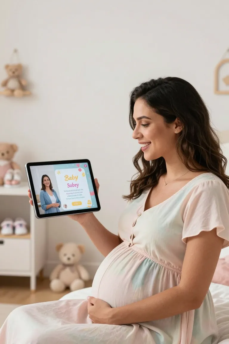 Vídeo de Chá de Bebê Personalizado - Depois