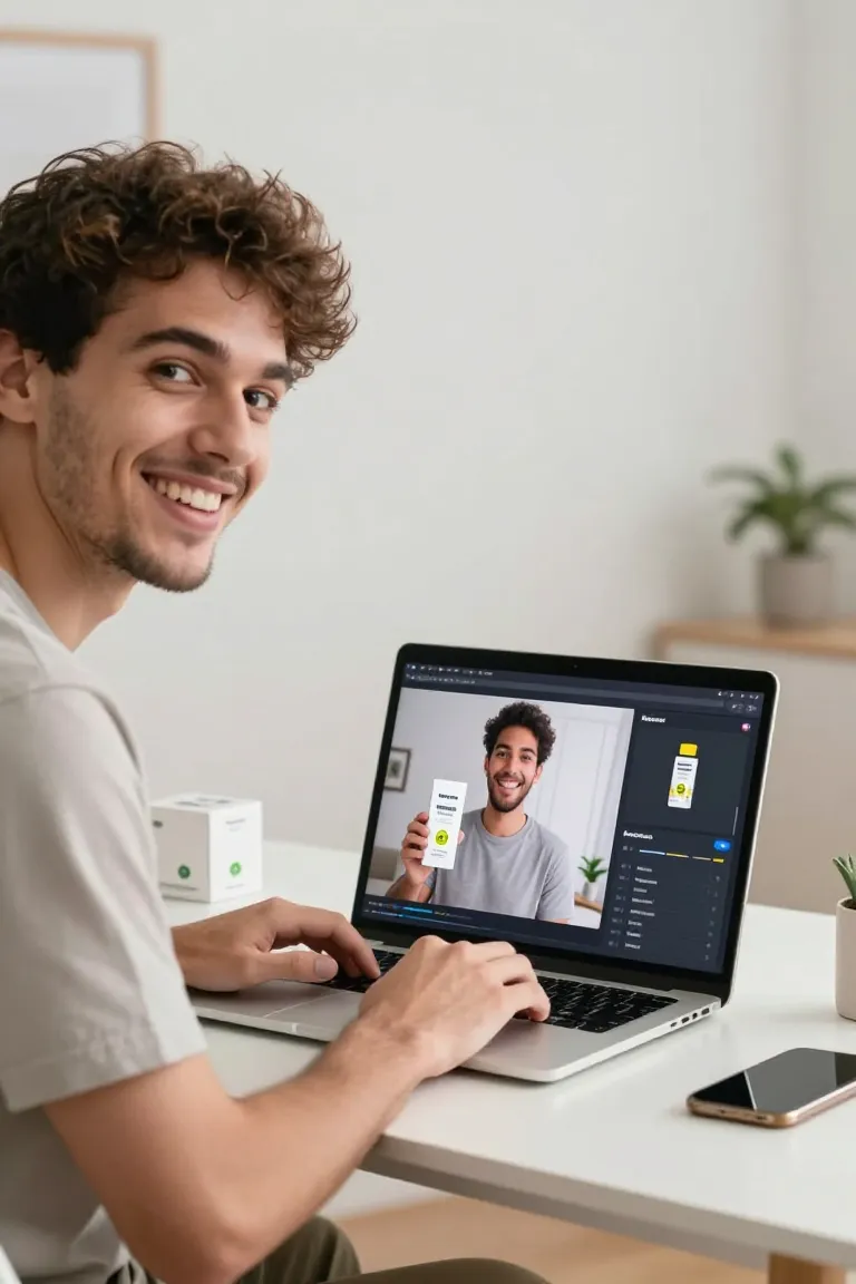 transformar imagem em video com ia — exemplo criado na Influenciador IA