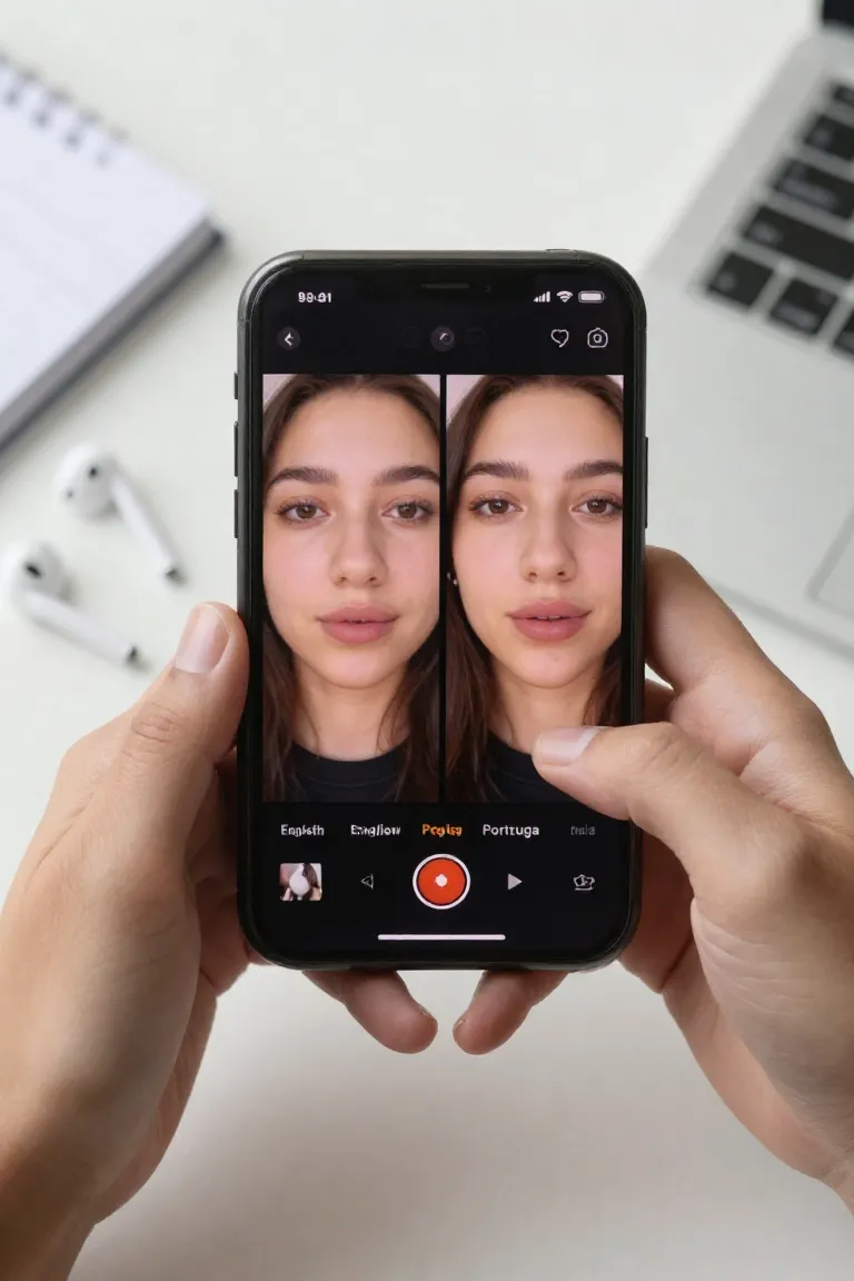 App para Dublar Vídeos com IA - Depois