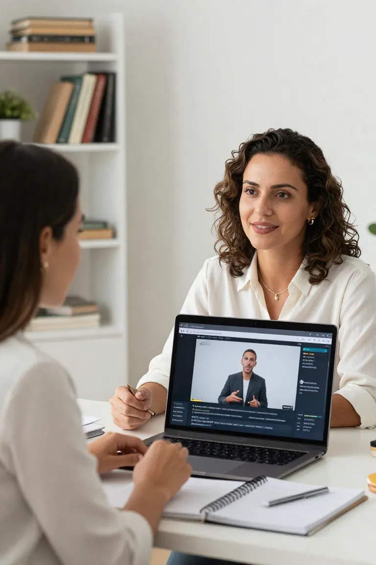 Dublar Vídeo para Curso Online - Depois