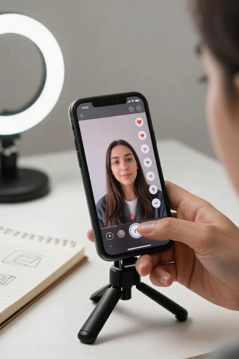 como dublar video no reels — exemplo criado na Influenciador IA