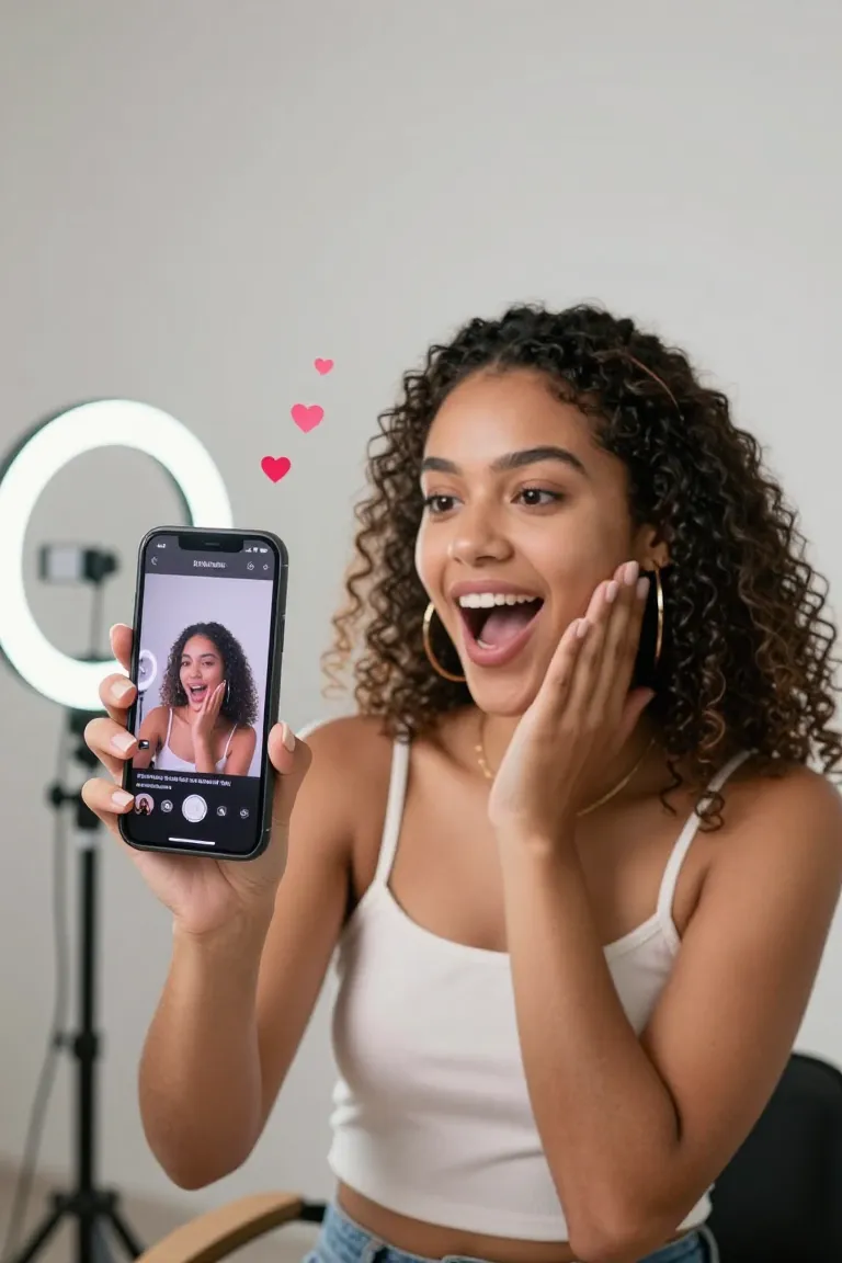 Como Dublar Vídeo no TikTok com IA - Depois