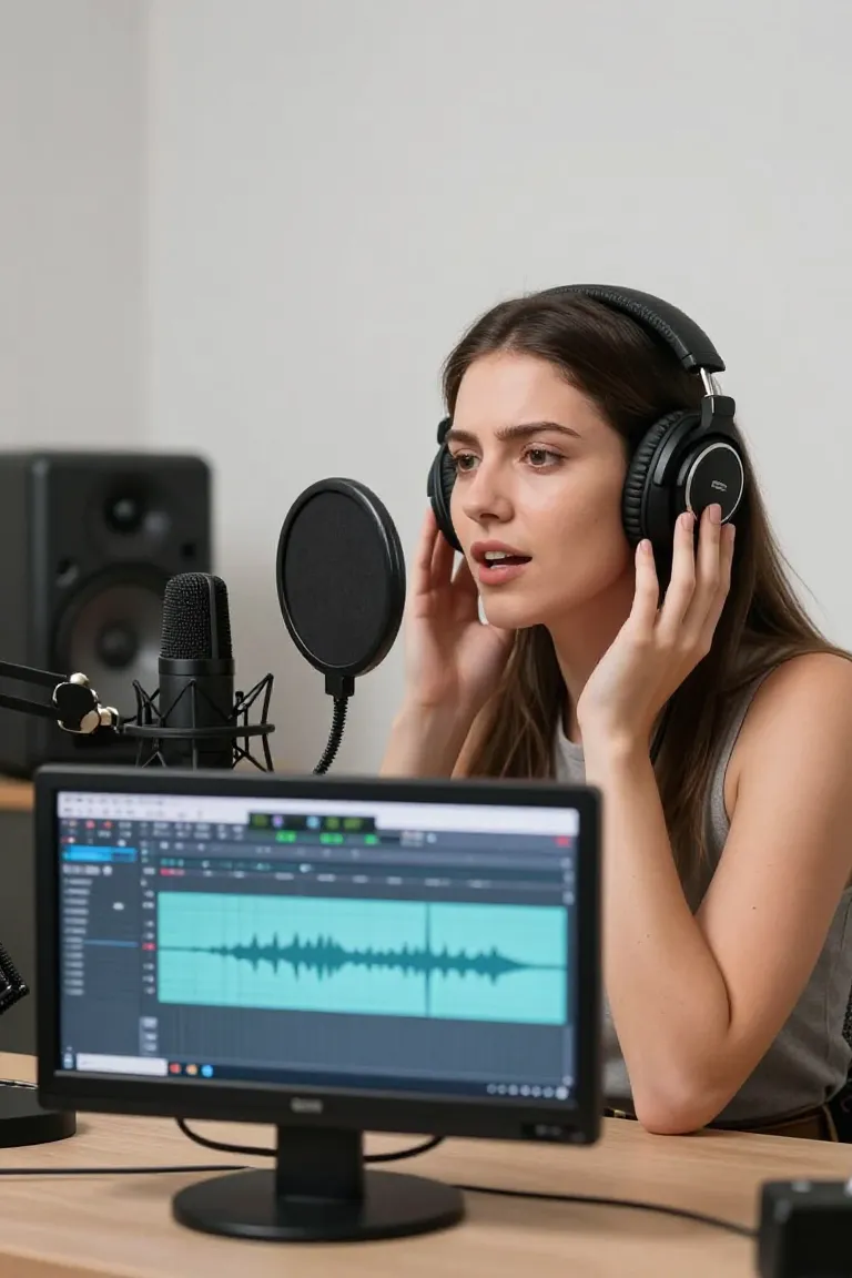 Voice Over IA: Narração Profissional - Depois