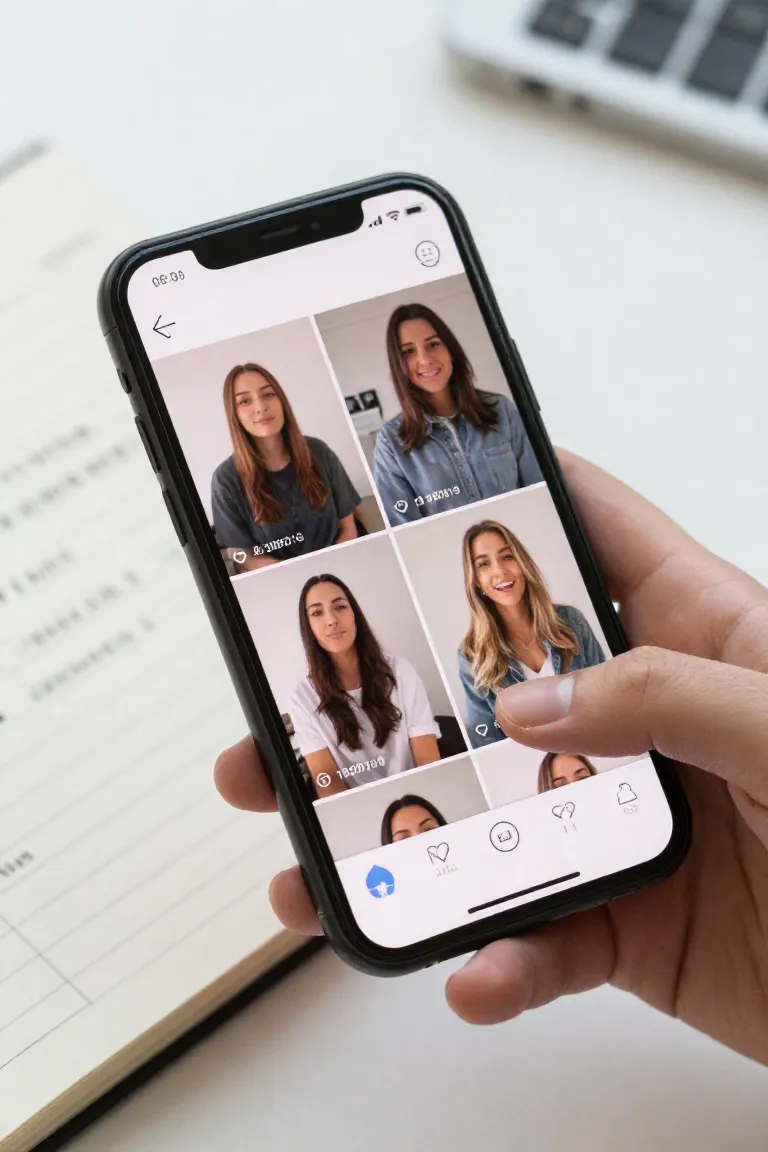 editor de video curto — exemplo criado na Influenciador IA