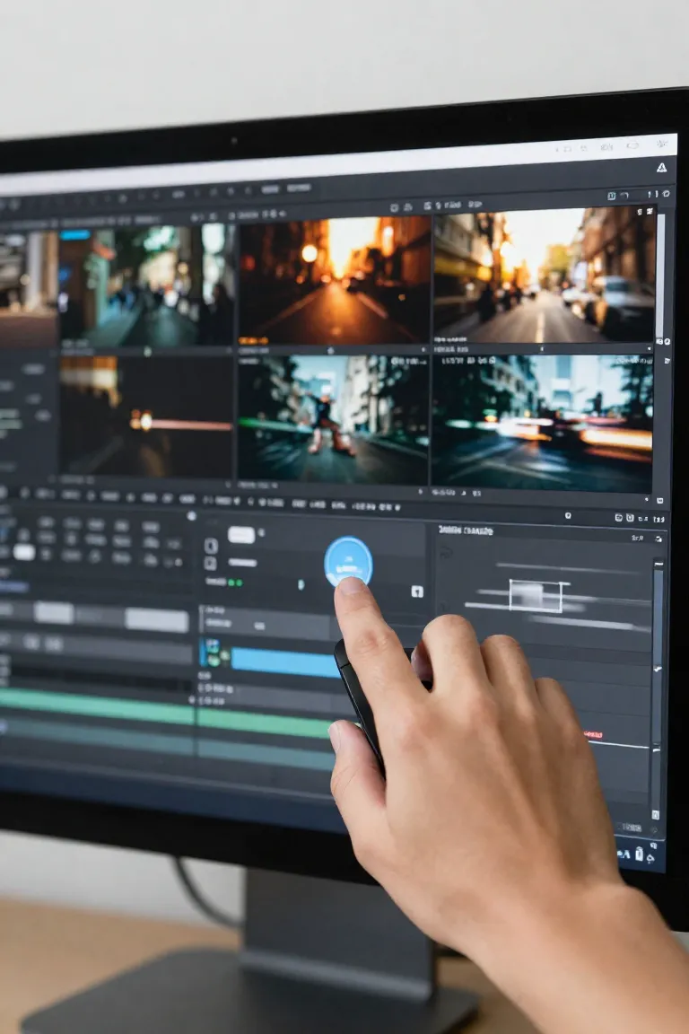 efeitos para video — exemplo criado na Influenciador IA