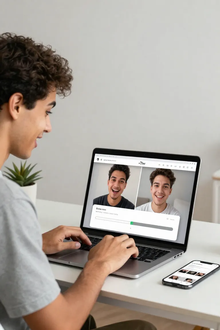 deepfakeapp — exemplo criado na Influenciador IA