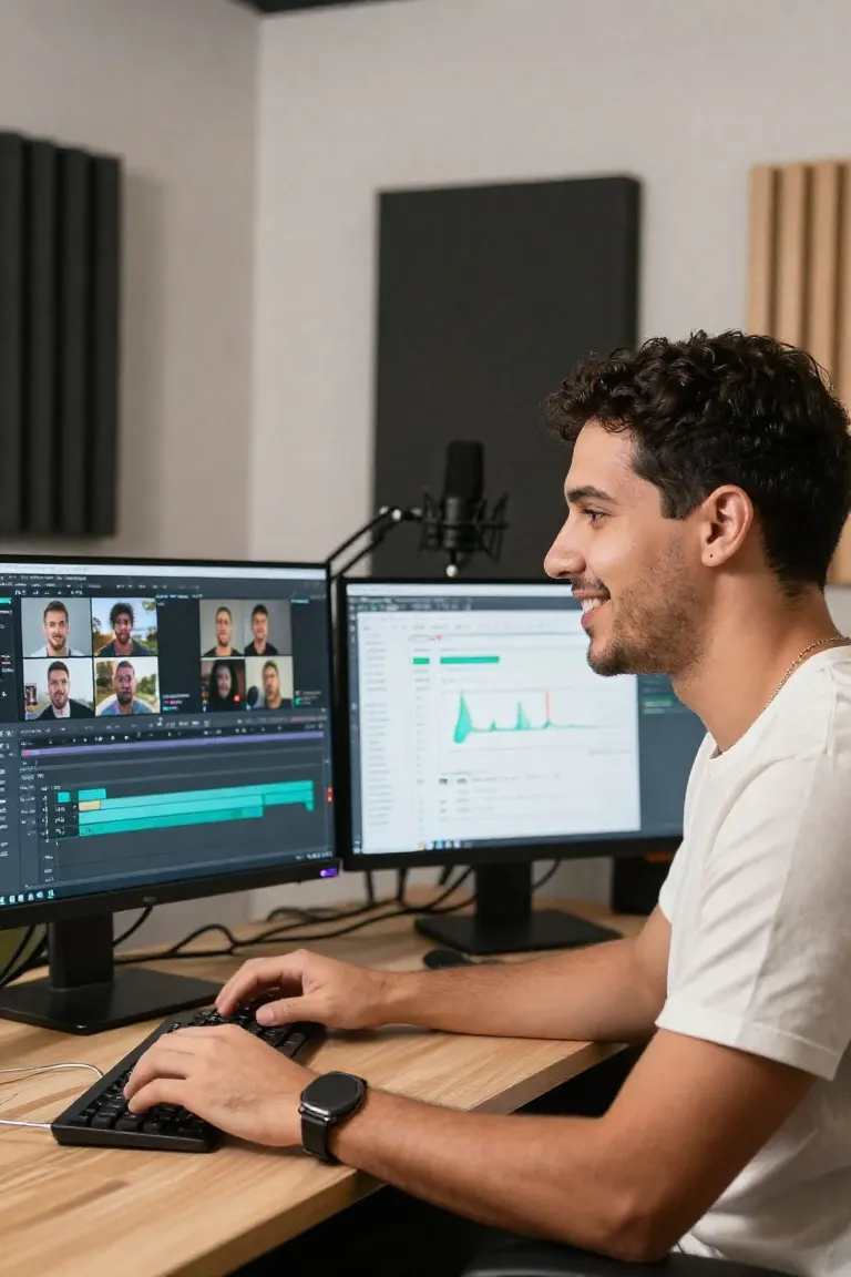 Deepfake YouTube: Escale Conteúdo - Depois