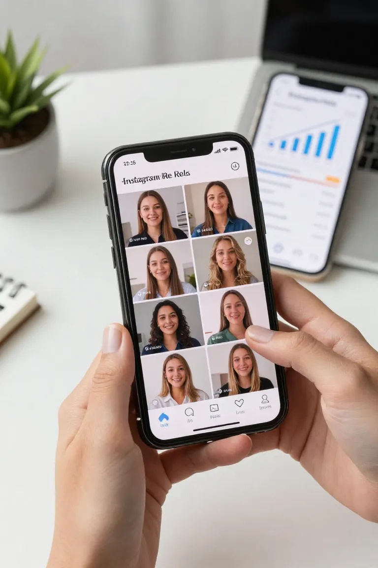 avatar instagram — exemplo criado na Influenciador IA