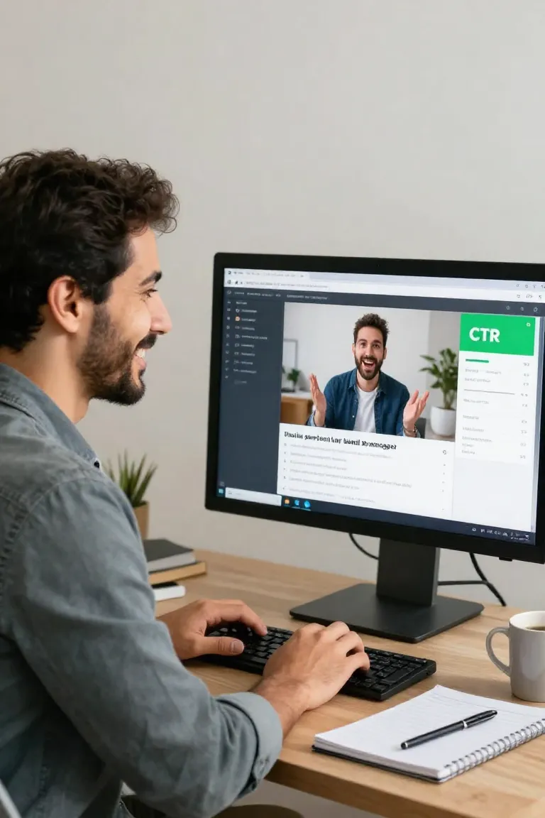 criar anúncio com ia — exemplo criado na Influenciador IA