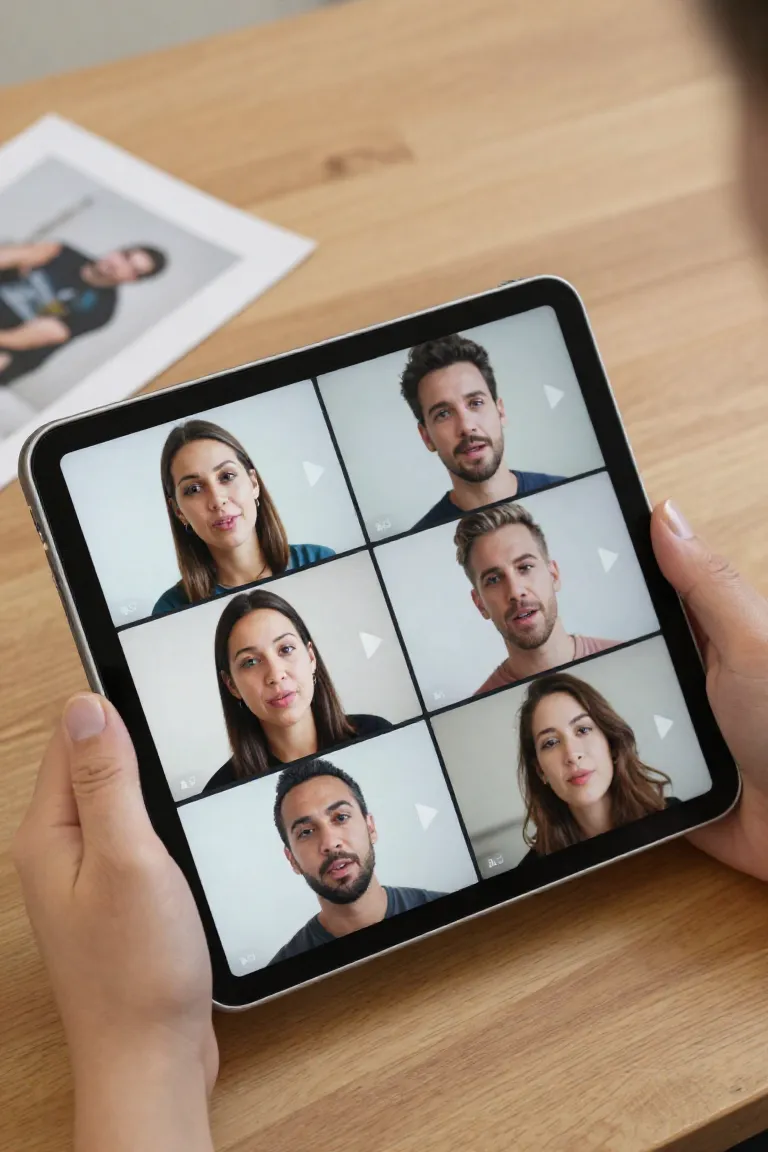 transformar foto em video com ia — exemplo criado na Influenciador IA