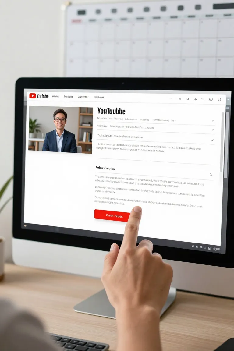 criar video para youtube com ia — exemplo criado na Influenciador IA