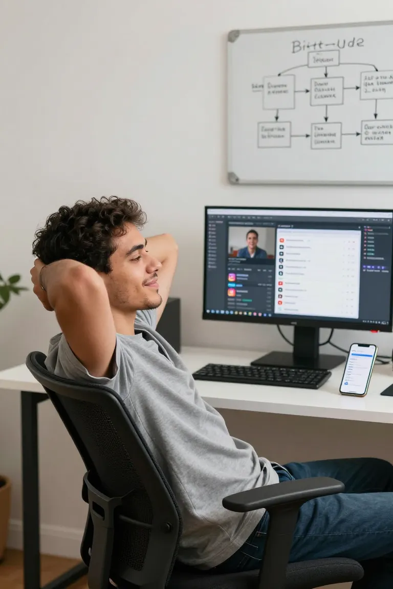 ganhar dinheiro com automação — exemplo criado na Influenciador IA