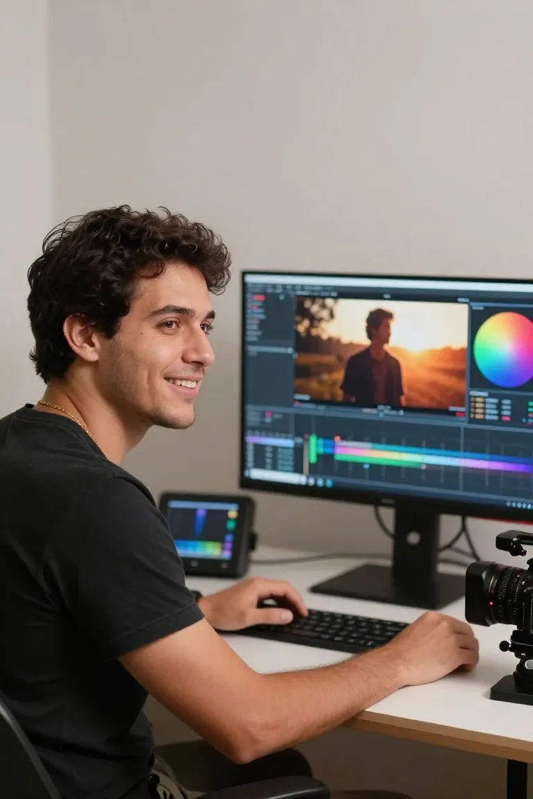 Correção de Cor de Vídeo Automática - Depois
