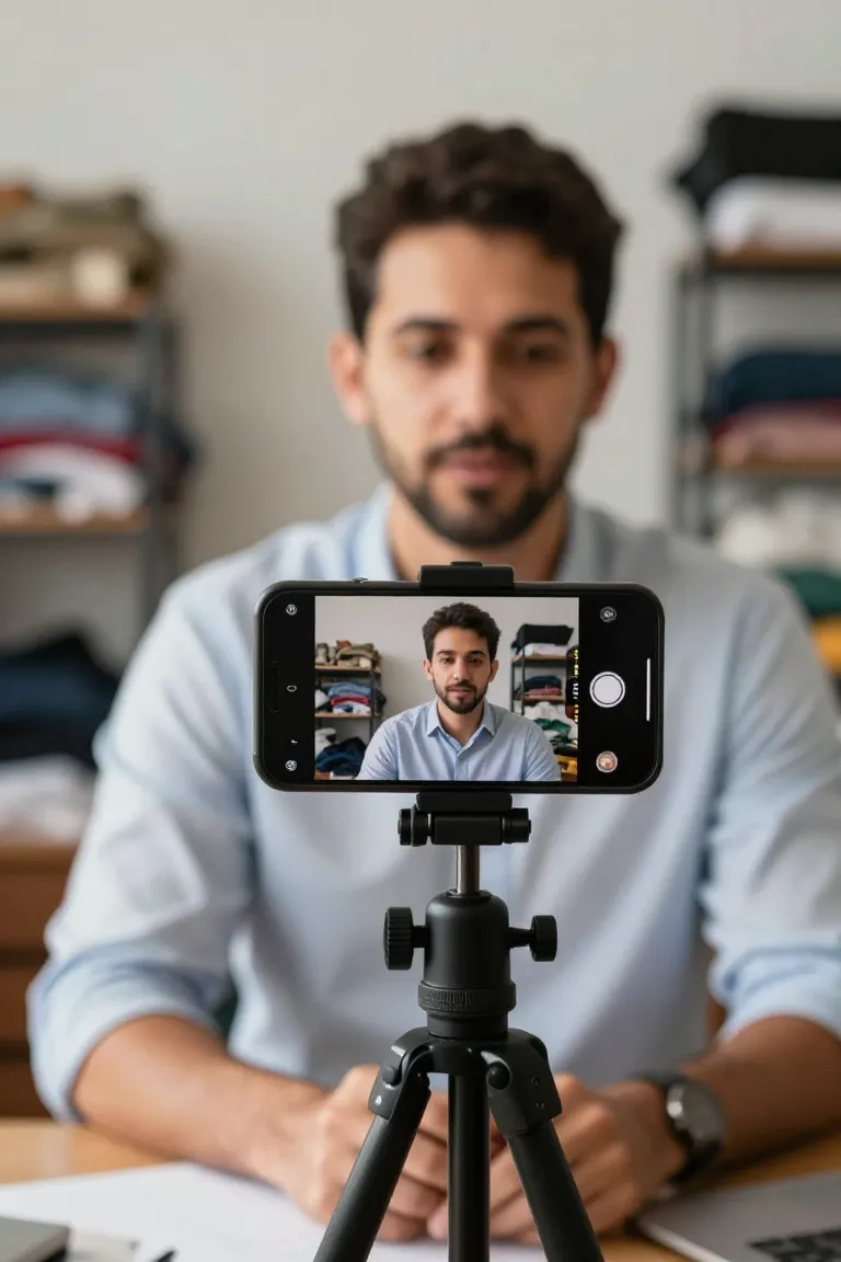 Desfocar Fundo de Vídeo com IA - Depois