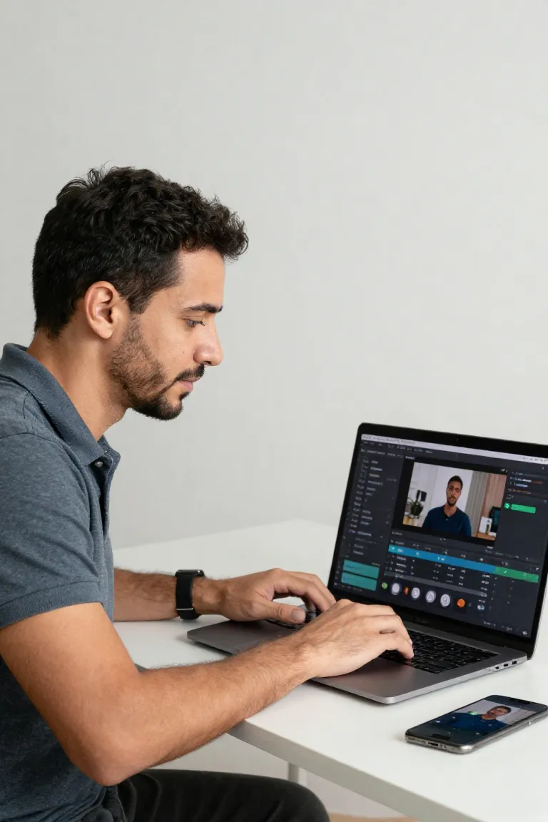formato de video para whatsapp — exemplo criado na Influenciador IA
