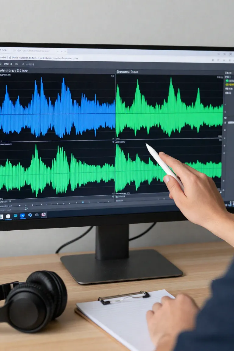 Deepfake de Voz: IA Vocal Realista - Depois