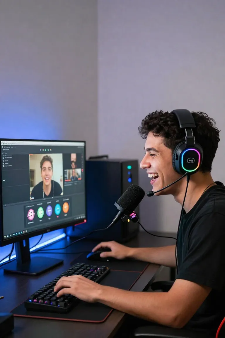 Modificador de Voz Discord com IA - Depois