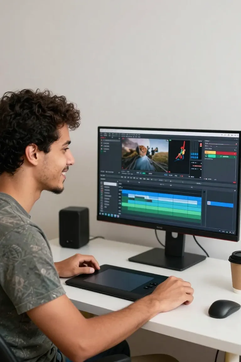 Modificador de Voz para Vídeo com IA - Depois